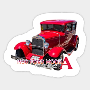 1930 Ford Model A Tudor Sedan Sticker